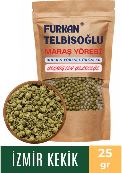 Organik Izmir Kekik - (Elenmiş, Yeni Mahsül,yöresel) 25GR
