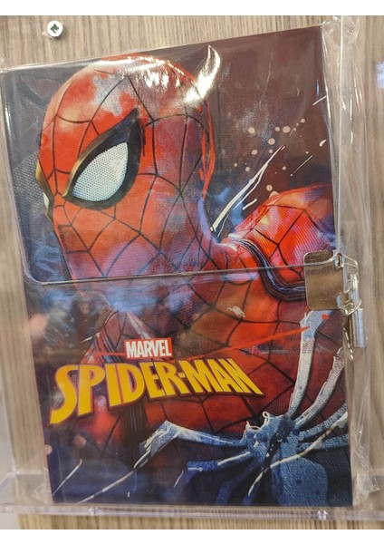 Ciltli Sert Kapak Kilitli Ajanda Günlük Çok Amaçlı A5 Boyutunda Çizgili Defter Ö.adam Figürlü Ad7