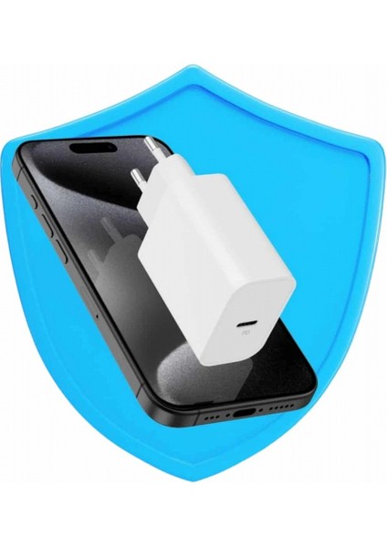 15/pro/pro Max 20W Ios Uyumlu Hızlı Şarj Aleti Adaptörlü Beyaz fırsatları