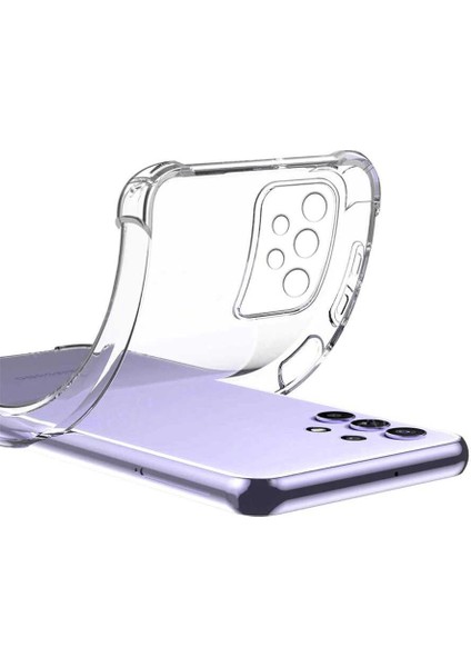 Spia Galaxy A73 Kılıf Spıa Kamera Korumalı Nitro Anti Shock Silikon-Renksiz modelleri