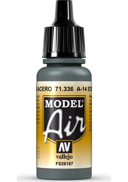 71336 18 ml. A-14 Steel Grey, Model Air Serisi Model Boyası