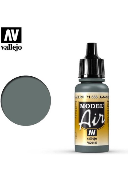 71336 18 ml. A-14 Steel Grey, Model Air Serisi Model Boyası fiyatları