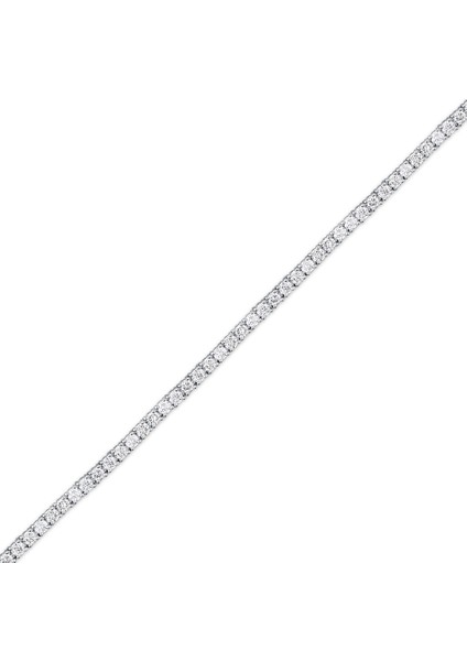 6.90 Karat Pırlanta Su Yolu Bileklik