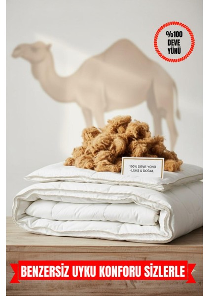 Çift Kişilik %100 Deve Yünü Premıum Yorgan fiyatları