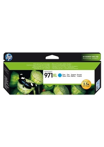 Hp CN626A (971XL) Mavi Orjinal Kartuş Yüksek Kap. - X476DN / X476DW (