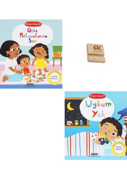 Yapı Kredi Büyük Adımlar Öfke Patlamalarına Son ve Uykum Yok + Telefon Standı