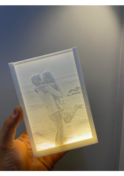 Kişiye Özel Fotoğraf Baskılı Gece Lambası