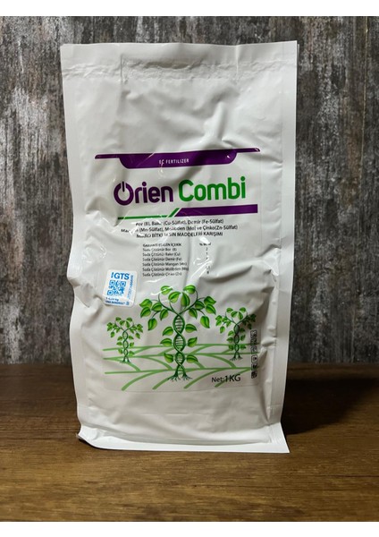 Orient Combi 1kg Bor Çinko Bakır Demir Molibden Mangan Içerikli