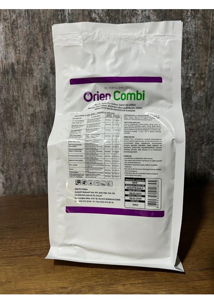 Orient Combi 1kg Bor Çinko Bakır Demir Molibden Mangan Içerikli fiyatları