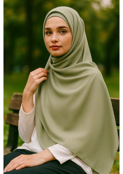 Premium Soft Pamuk Saten Şal | Dökümlü, Kaymaz, 4 Mevsim fırsatları