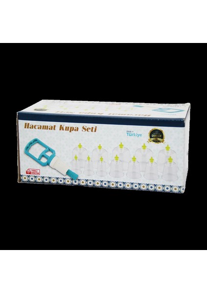 12 Parça Hacamat Kupa Masaj Seti (K95)