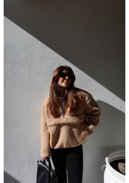 Kanguru Cepli Teddy Sweat fiyatları