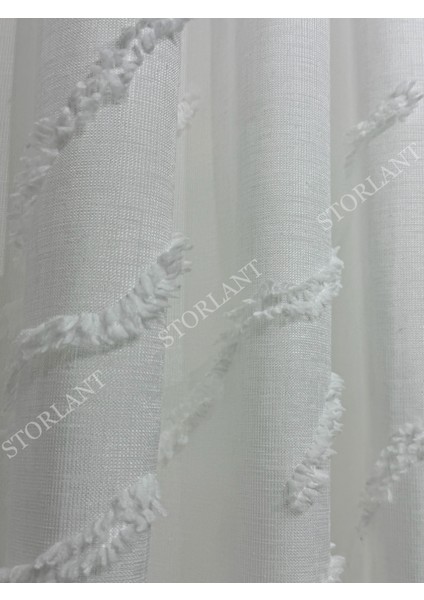 Puffy Aqua Bambu Keten Tül | Ağır Gramajlı, 1/3 Sık Pileli, Ütüsüz Kolay Kullanım modelleri