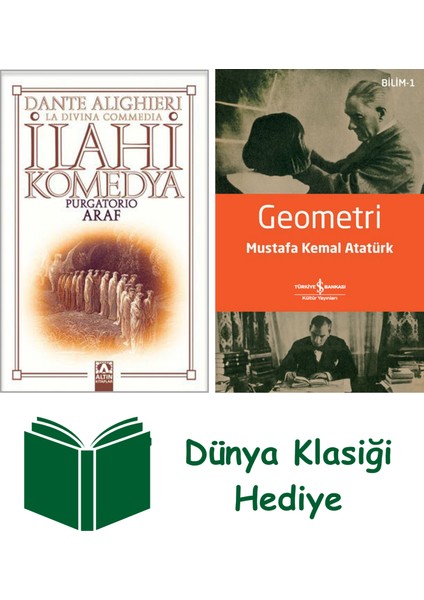 Ilahi Komedya - Araf + Geometri + Dünya Klasiği Hediye