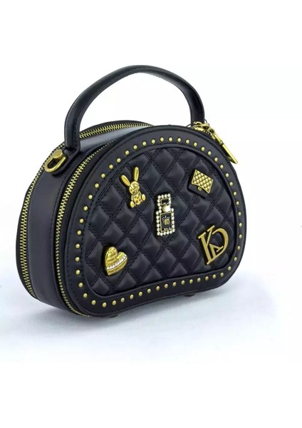 Kadın Omuz Çantası Çift Fermuar Taşlı Kb 26723 fiyatları