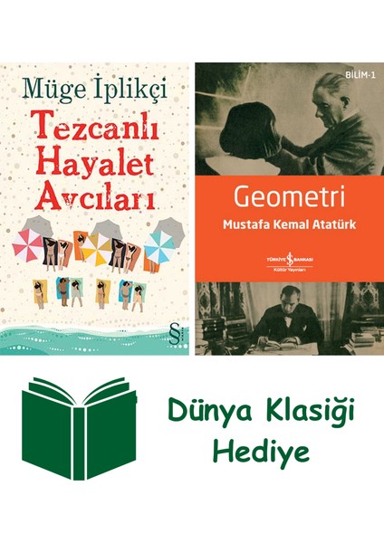 Tezcanlı Hayalet Avcıları + Geometri + Dünya Klasiği Hediye