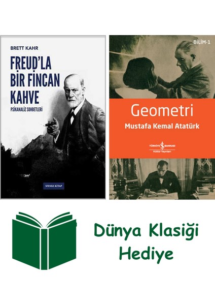 Freud’la Bir Fincan Kahve + Geometri + Dünya Klasiği Hediye