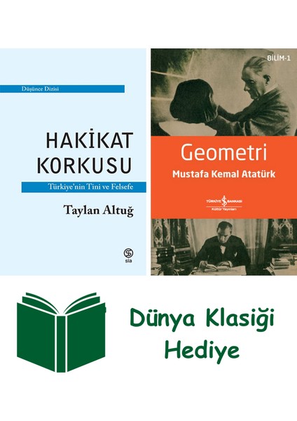 Hakikat Korkusu + Geometri + Dünya Klasiği Hediye