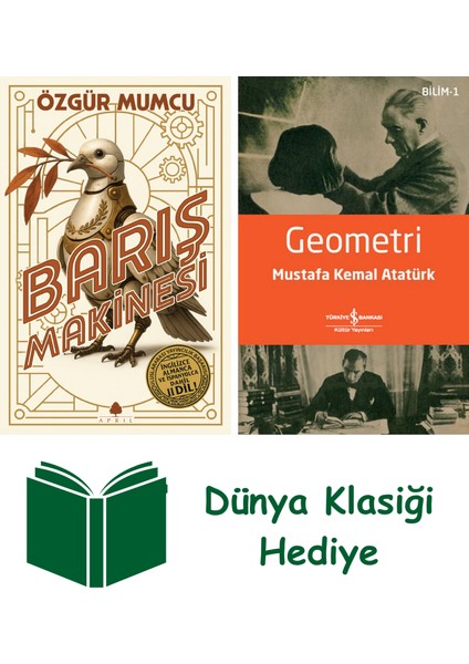 Barış Makinesi + Geometri + Dünya Klasiği Hediye