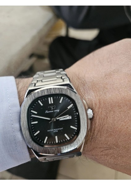 Kare Kasa Erkek Kol Saati - Paslanmaz Çelik, Su Geçirmez Kol Saati modelleri