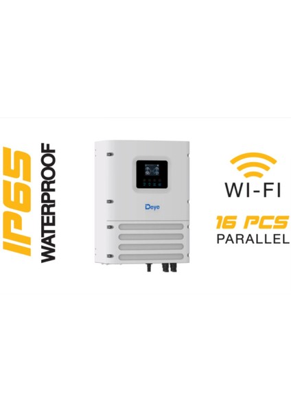 - Inges 6 Kw Off-Grid Tam Sınus Akıllı Inverter - 48 Volt 6000 Watt Invertor