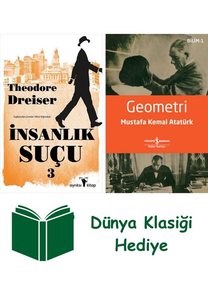 Insanlık Suçu 3 + Geometri + Dünya Klasiği Hediye