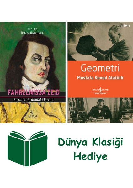 Fahrelnissa Zeid + Geometri + Dünya Klasiği Hediye