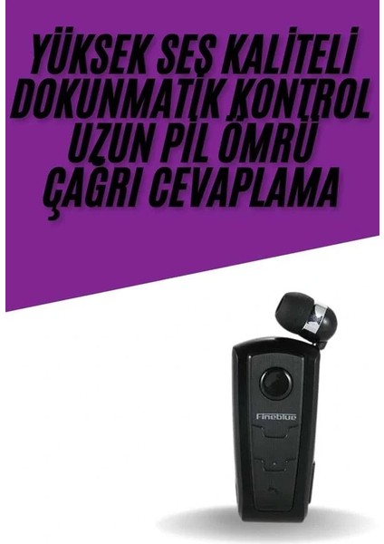 Yaka Kulaklığı Andorid Tüm Cep Telefonlarına Uyumlu Mikrofonlu Titreşimli Makaralı