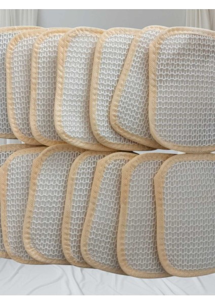 "14 Adet Pamuk Banyo Lifi 12X16 cm | Otel, Spa, Hamam Dan Sonra Bez Poşette Sakla