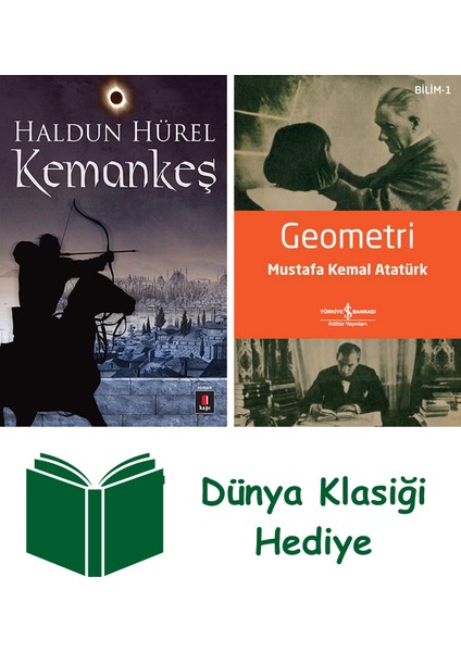 Kemankeş + Geometri + Dünya Klasiği Hediye