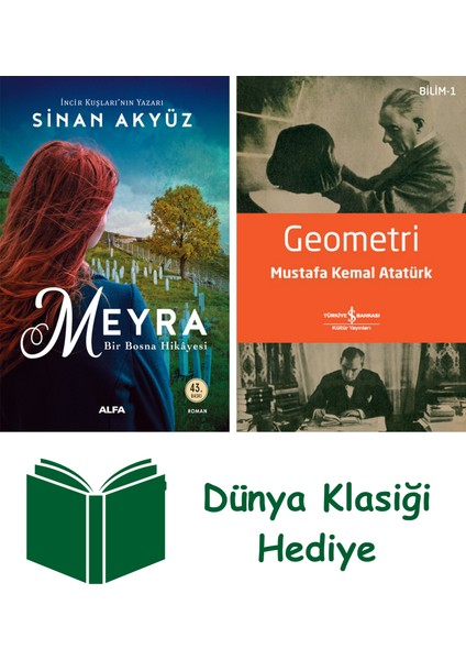 Meyra - Bir Bosna Hikayesi + Geometri + Dünya Klasiği Hediye