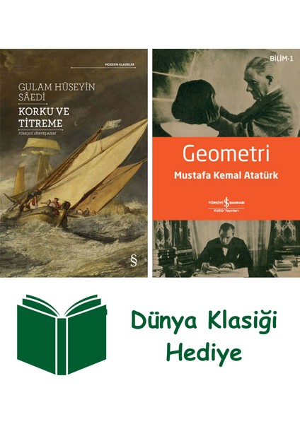 Korku ve Titreme + Geometri + Dünya Klasiği Hediye