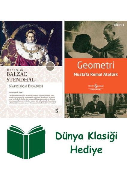 Napoleon Efsanesi + Geometri + Dünya Klasiği Hediye