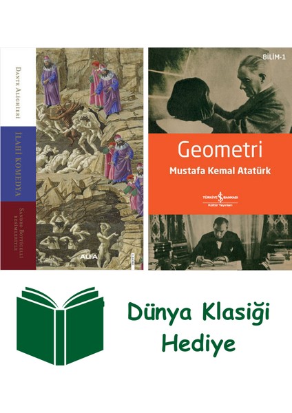 Ilahi Komedya + Geometri + Dünya Klasiği Hediye