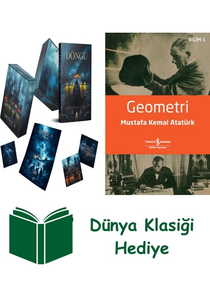Döngü 2 (Ciltli - Kutulu) + Geometri + Dünya Klasiği Hediye