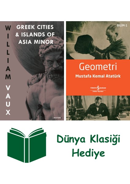 Greek Cities And Island Of Asia Minor + Geometri + Dünya Klasiği Hediye