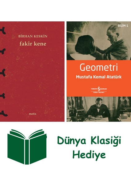 Fakir Kene + Geometri + Dünya Klasiği Hediye