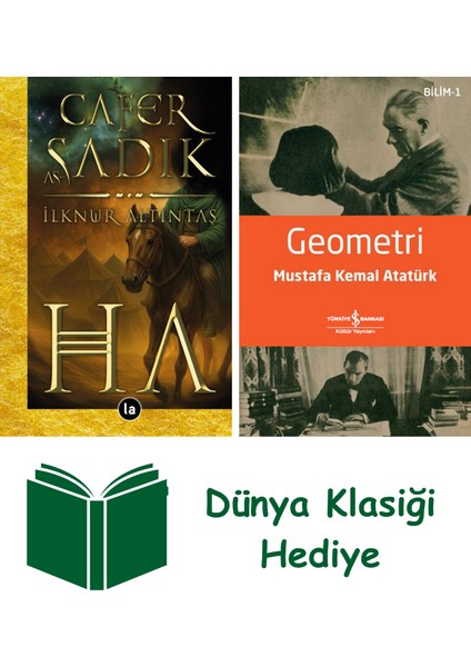 Cafer As-Sadık / Ha + Geometri + Dünya Klasiği Hediye
