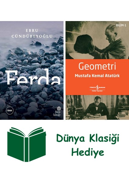 Ferda + Geometri + Dünya Klasiği Hediye