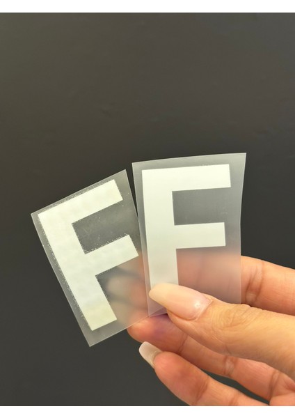 2 Li Ütü Ile Yapışan F Harfi Arma Transfer Baskı 5x3 cm fiyatları