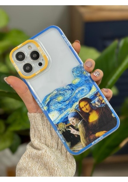 Iphone 14 Promax Uyumlu Baskı Tasarımlı Şeffaf Kılıf fiyatları