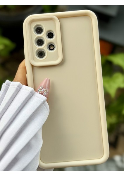 Galaxy A52 Uyumlu Mat Lansman Parmak Izi Bırakmaz Esnek Silikon Kılıf fiyatları