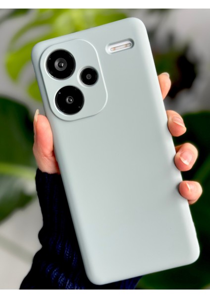 Redmi Note 13 Pro Plus Uyumlu Içi Kadife Lansman Esnek Silikon Kılıf