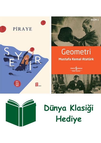 Seyir (Ciltli) + Geometri + Dünya Klasiği Hediye