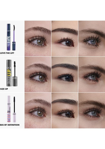 Trıo De Mascaras - 3 Maskara, 3 Etki: Hacim, Dolgunluk ve Lifting Etkisi indirimleri