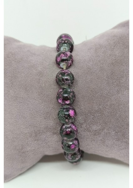 Dalgalı Ametist Doğal Taşlı Bileklik fiyatları