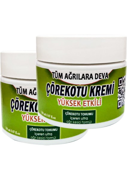 Çörek Otu Tohumu Yağı Karışımlı Paincream 150 ml 2 Adet
