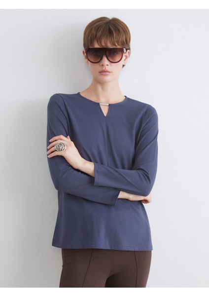 Yeni Sezon Bisiklet Yaka Bluz