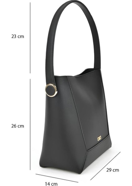 Kadın Omuz Çanta Mat Siyah (Kristabell) fiyatları