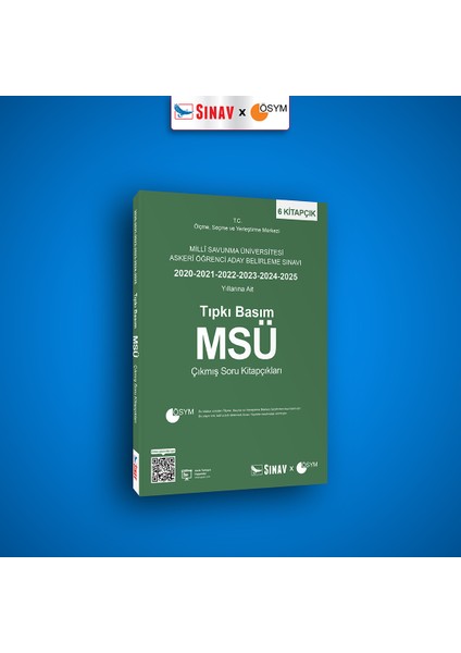 Msü Tıpkı Basım Son 6 Yıl Çıkmış Soru Kitapçıkları fiyatları